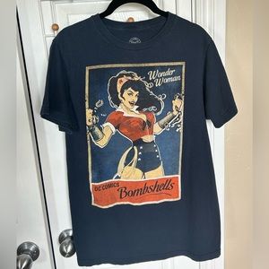 DC Comics Wonder Woman Bombshells graphic tee